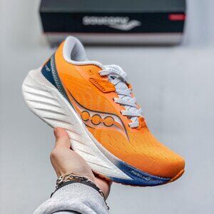 Saucony Triumph Orange Sports Running Shoes